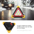 Перезаряжаемый портативный трафик автомобильный треугольник светодиодный сигнал предупреждения